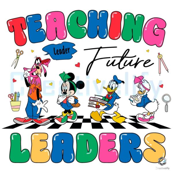 Future Leader Mickey Friends SVG Design