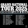 Grand National Tour 2025 SVG Kendrick Lamar SZA Vibes