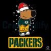 Green Bay Packers Chill Guy Christmas Football SVG