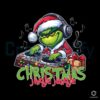 Grinch Dj Christmas Jingle Jangle PNG