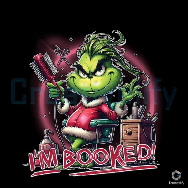 Grinch Hairstylist Im Booked PNG