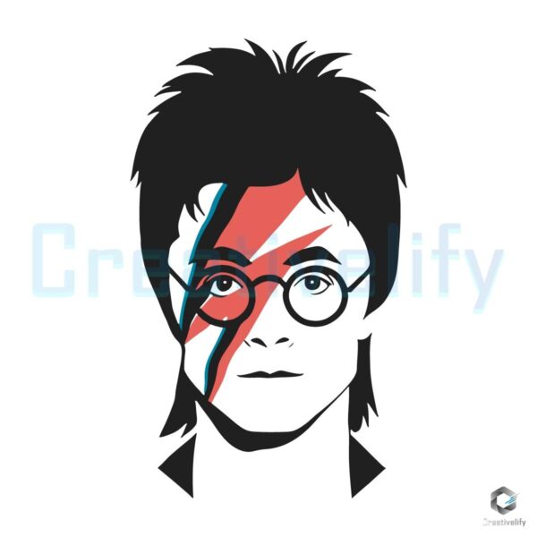 Harry Potter Meets Ziggy Stardust SVG Magic