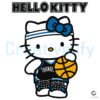 Hello Kitty Basketball SVG Oklahoma City Thunder Style