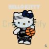 Hello Kitty Basketball SVG Oklahoma City Thunder Style