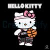 Hello Kitty Basketball SVG Pink Houston Rockets Design