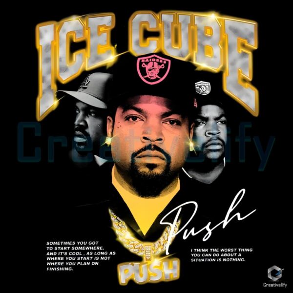 Ice Cube Rapper Signature PNG