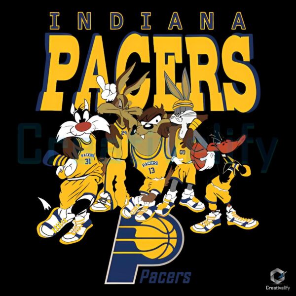 Indiana Pacers x Looney Tunes NBA Basketball SVGPNG