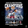 Jackson State Tigers 2024 Celebration Bowl Champs PNG Design