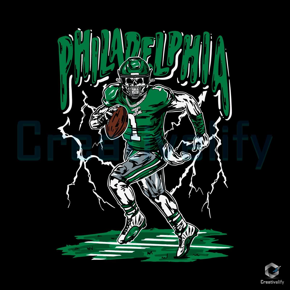 Jalen Hurts PNG Philadelphias New Breed in Skelly Style Jalen Hurts PNG Philadelphias New Breed in Skelly Style