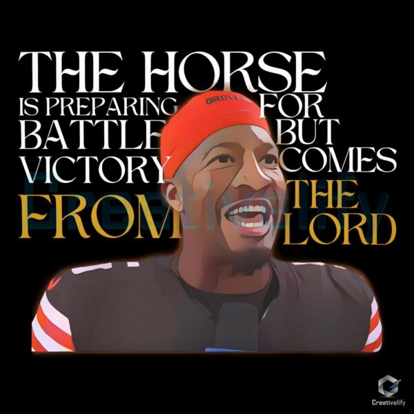 Jameis Winston Browns Win A Blessing from Above PNG