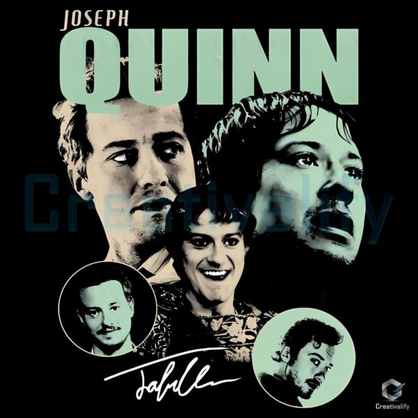 Joseph Quinn Actor Signature PNG