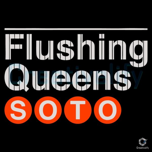 Juan Soto New York Yankees SVG Flushing Queens Pride