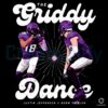 Justin Jefferson x Adam Thielen Griddy Dance PNG Magic