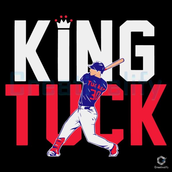 King Tuck SVG Chicago Cubs Star Kyle Tucker Design