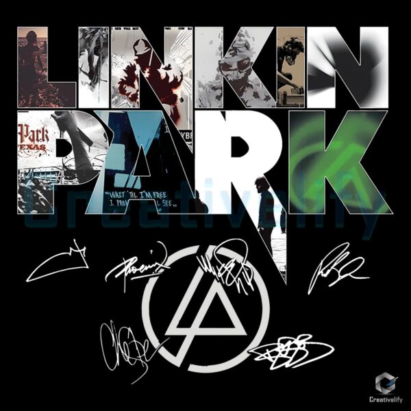 Linkin Park Albums with Every Member in Stunning PNG Format