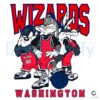 Looney Tunes x Wizards NBA Basketball PNG Design