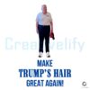 Make Trumps Hair Great Again Hilarious Donald Trump PNG