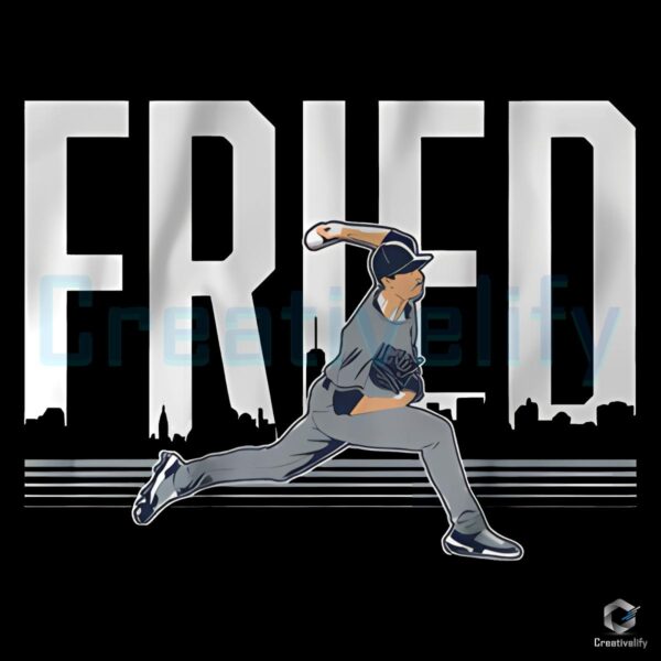 Max Fried Yankees Star Baseball Player SVGPNG Artwork