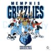 Memphis Grizzlies x Looney Tunes NBA Basketball SVG Design