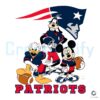 Mickey Friends Patriots Football Magic in PNG