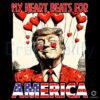 My Heart Beats for America Trump Valentines Day SVGPNG