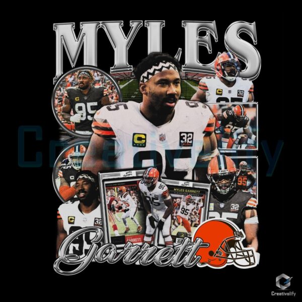 Myles Garrett 95 Cleveland Browns PNG