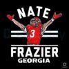 Nate Frazier Georgia Bulldogs Football Players PNG