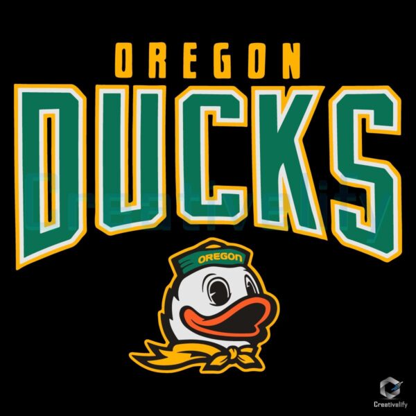 Oregon Ducks Football Logo SVG for True Fans