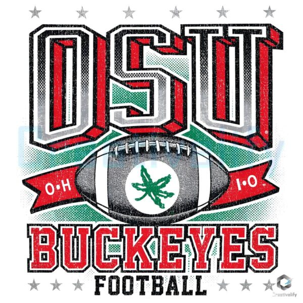 OSU Buckeyes Football Weed PNG