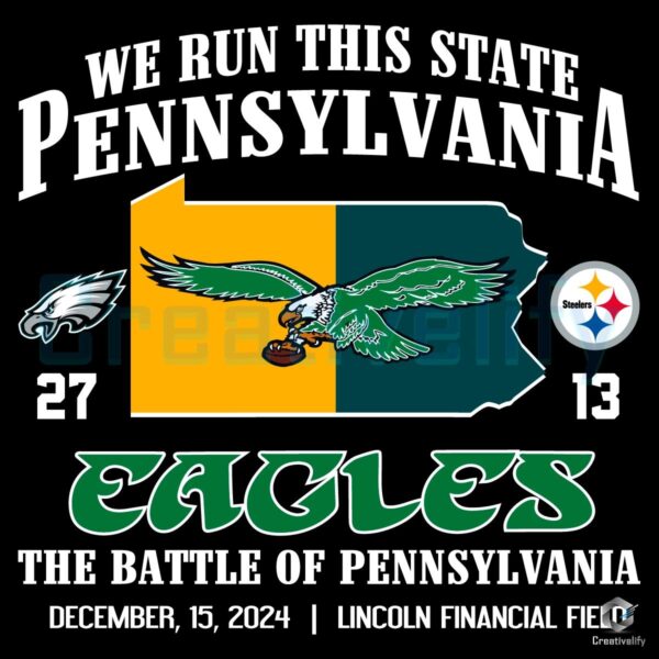 Pennsylvania Pride Eagles 2713 Steelers SVG Design