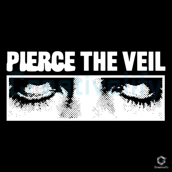 Piercing the Veil Stunning Eyes SVG Design