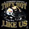 Pittsburgh Steelers Football Helmet PNG Theyre Not Like Us