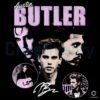 Retro 90s Austin Butler Face Signature PNG Design