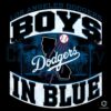 Retro Los Angeles Dodgers Boys in Blue SVGPNG Design