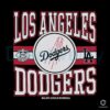 Retro Los Angeles Dodgers MLB Baseball SVG Design