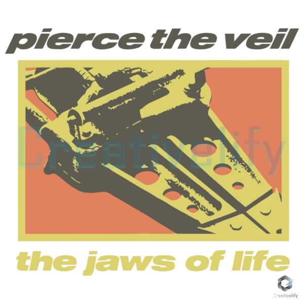 Retro Pierce The Veil The Jaws of Life SVG Design