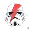 Retro Ziggy Stardust Stormtrooper SVG Inspired by David Bowie