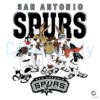 San Antonio Spurs Looney Tunes NBA Basketball SVG Design