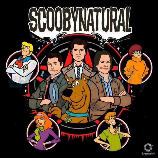 Scoobynatural Scooby Gang PNG Artwork