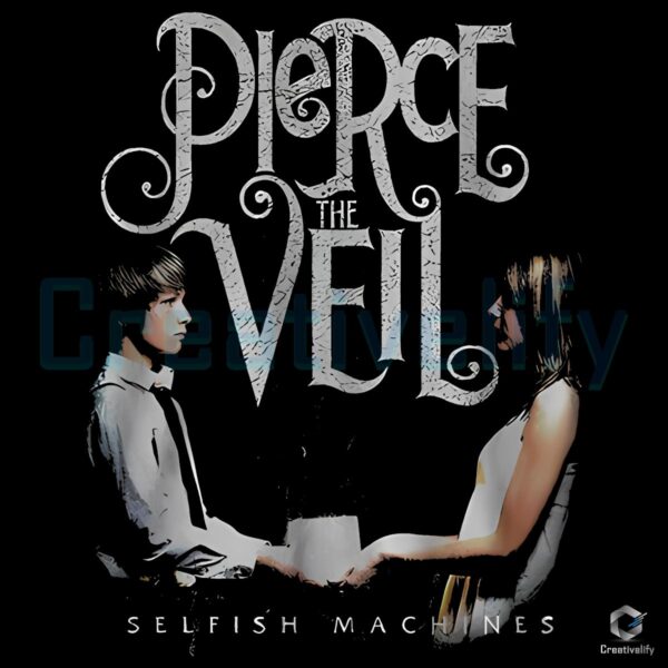 Selfish Machines Album Art by Pierce The Veil PNG Download