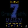 Seven Reasons Im Proud Sigma Gamma Rho SVG Design