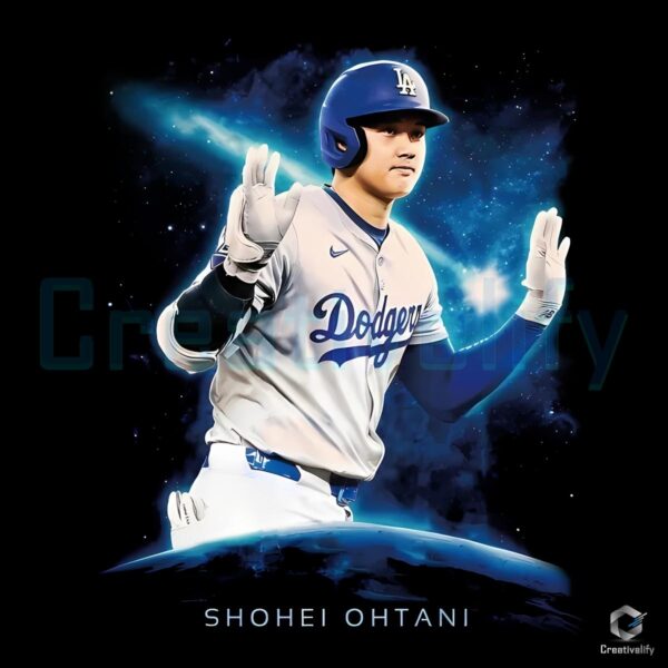 Shohei Ohtani In The Galaxy Universe PNG