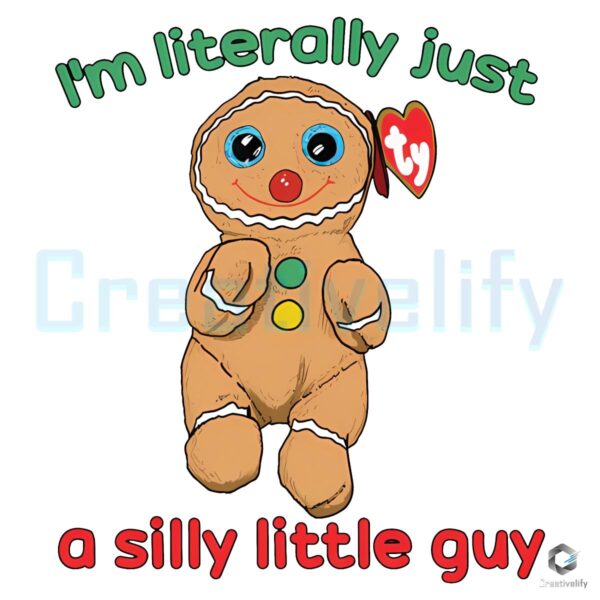 Silly Little Guy Gingerbread PNG Too Cute to Handle