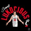 Simas Lukocious Cincinnati Bearcats Basketball SVGPNG Art