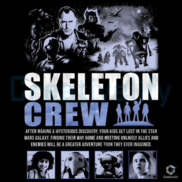 Skeleton Crew Disney Star Wars PNG