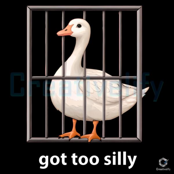 Stay Silly with This Goose PNG