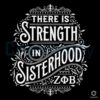 Strength in Sisterhood Zeta Phi Beta SVG Design