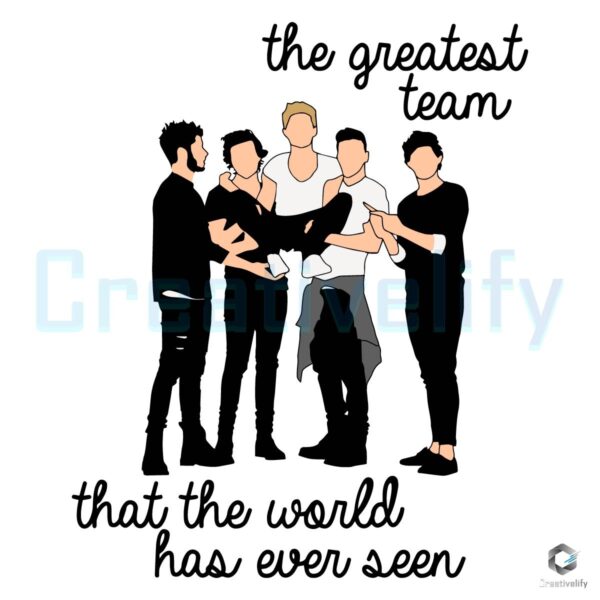 SVG of One Direction The Worlds Ultimate Dream Team