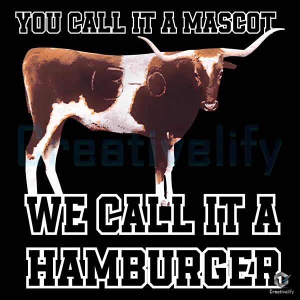 Texas AM Mascot or Hamburger You Decide SVGPNG