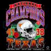 Texas Longhorns Rose Bowl Champs SVGPNG Design